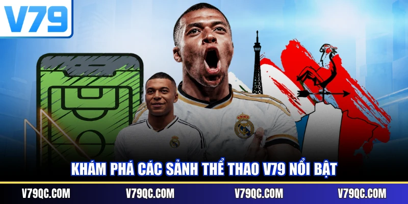 Khám phá các sảnh thể thao V79 nổi bật