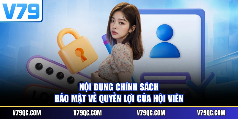 Nội dung chính sách bảo mật về quyền lợi của hội viên